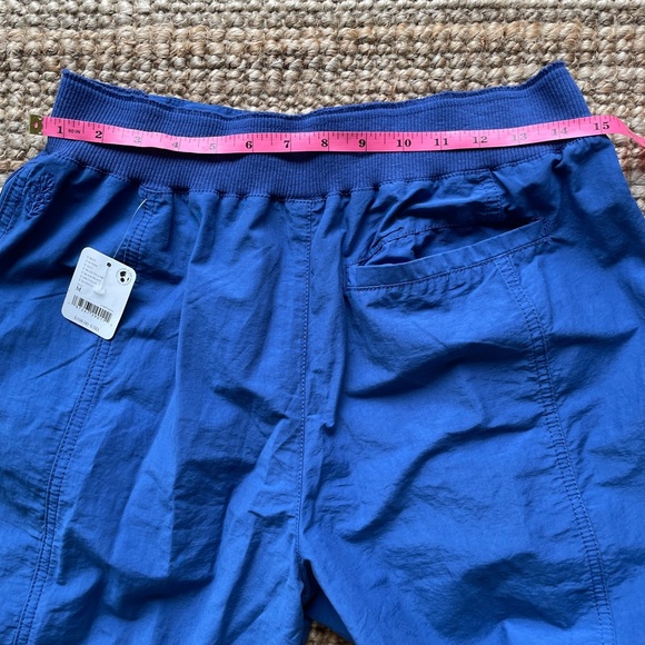 NEW Free People Mesmerize Me Solid Pants In Blue Flame - Picture 13 of 16